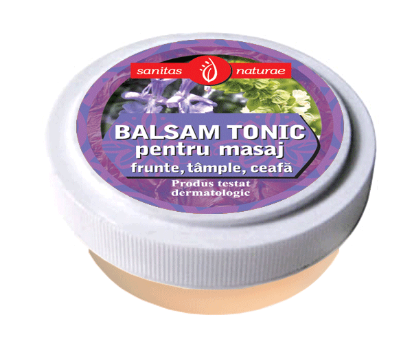 Balsam Tonic Frunte Tample Ceafa 20ml - Manicos