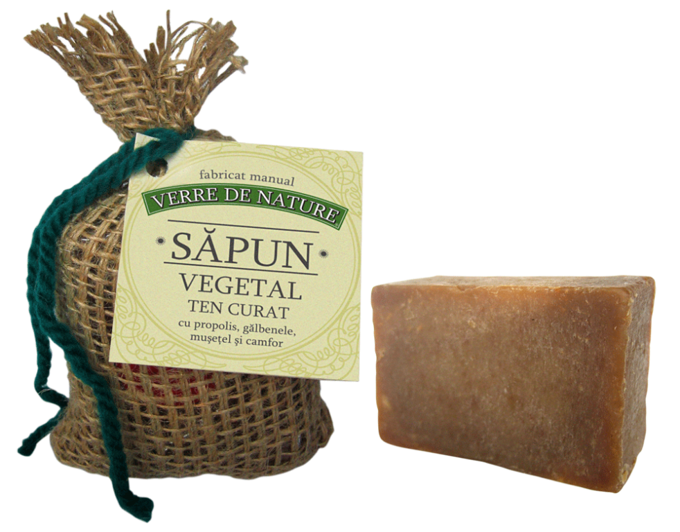 Sapun vegetal ten curat [antiacneic] 100g - VERRE DE NATURE