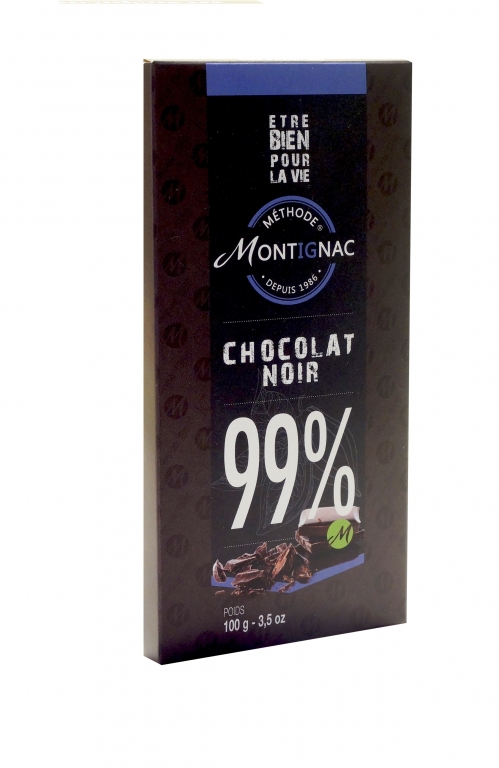 Ciocolata neagra 99%cacao eco 100g - MONTIGNAC