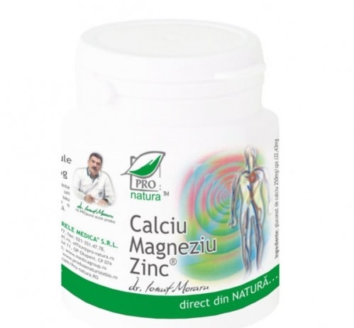 Calciu Mg Zn 150cps - MEDICA