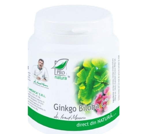 Ginkgo biloba C 200cps - MEDICA