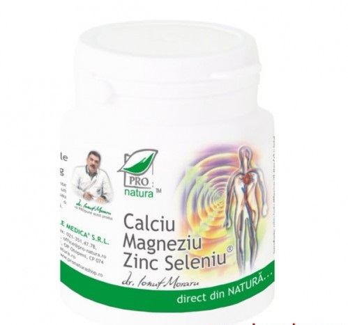 Calciu Mg Zn Se 150cps - MEDICA