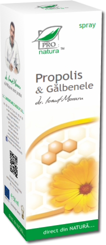 Spray propolis galbenele 50ml - MEDICA