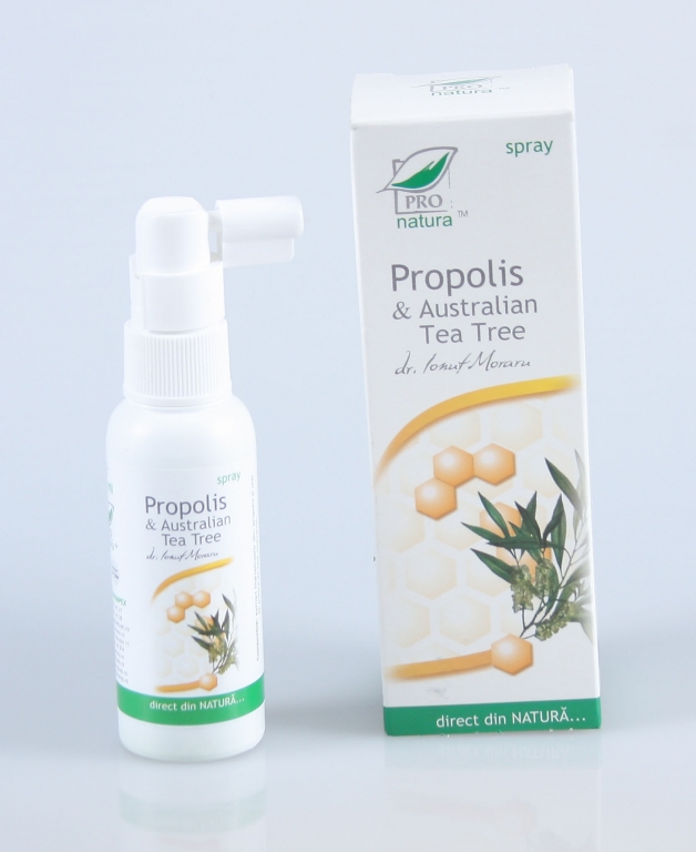 Spray propolis ulei arbore ceai 50ml - MEDICA