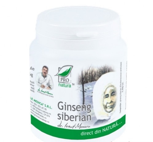 Ginseng siberian 150cps - MEDICA