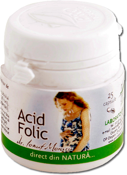 Acid folic 500mcg 25cps - MEDICA