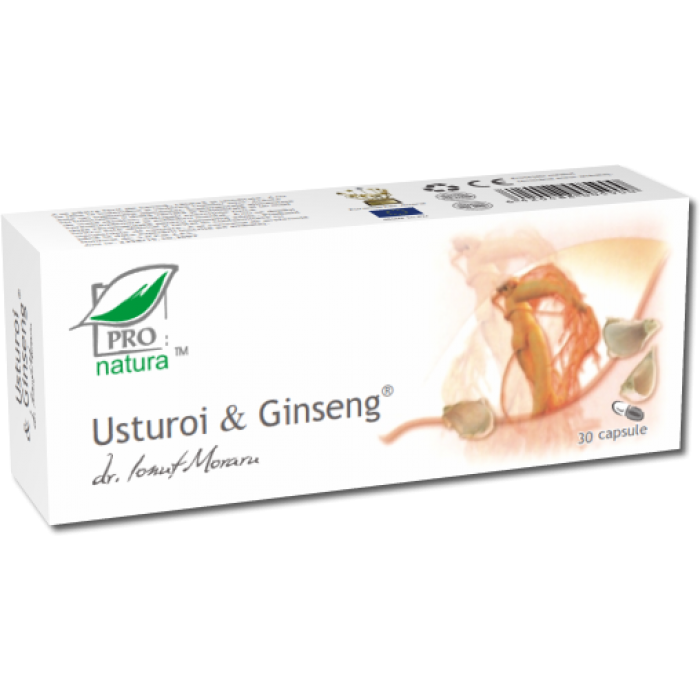 Usturoi ginseng 30cps - MEDICA