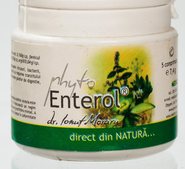 Phyto enterol 5cp - MEDICA