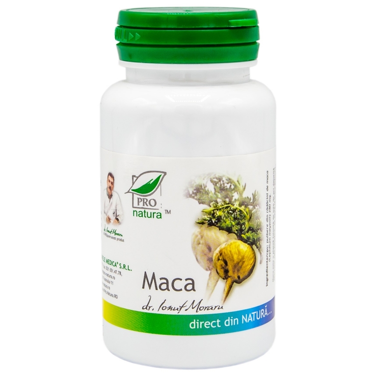 Maca 280mg 60cps - MEDICA