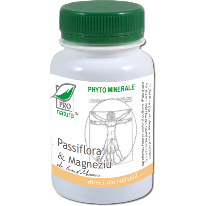 Passiflora Magneziu 60cps - MEDICA