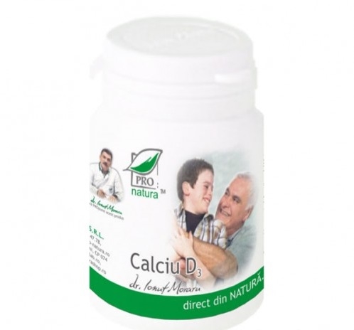 Calciu D3 60cps - MEDICA