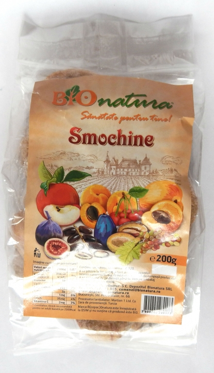 Smochine uscate 200g - BIONATURA