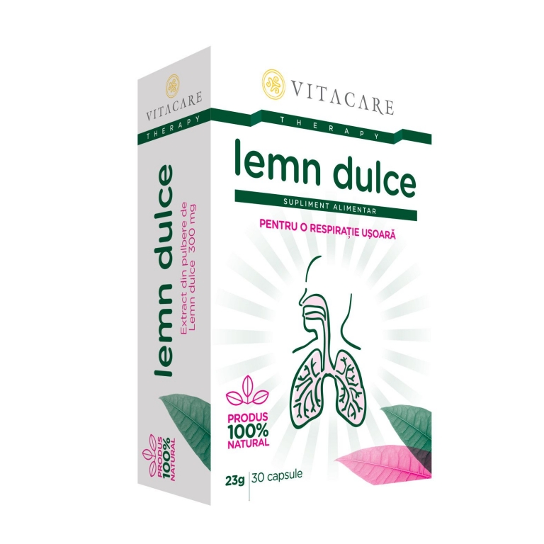 Lemn dulce 30cps - VITACARE