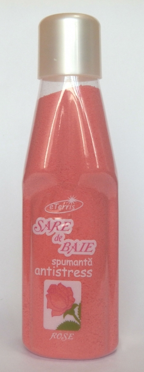 Sare baie antistres trandafir [roze] 550g - ETERRIS