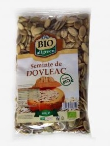 Seminte dovleac eco 100g - BIO ALL GREEN