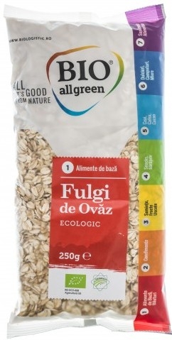 Fulgi ovaz eco 250g - BIO ALL GREEN