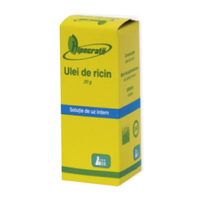 Ulei ricin 20ml - HIPOCRATE