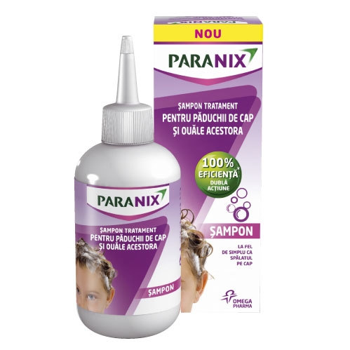 Sampon contra paduchilor Paranix 100ml - OMEGA PHARMA