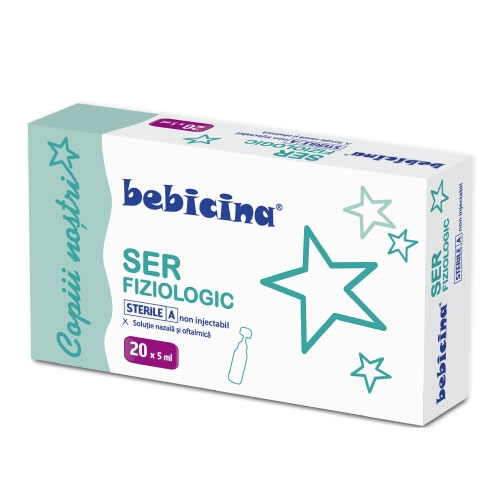 Ser fiziologic fiole 20x5ml - BEBICINA