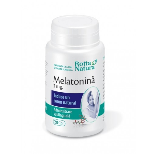 Melatonina 3mg 20cp - ROTTA NATURA