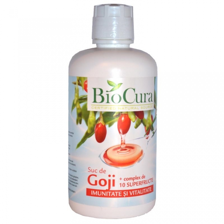 Suc goji complex 10fructe 946ml - ROTTA NATURA