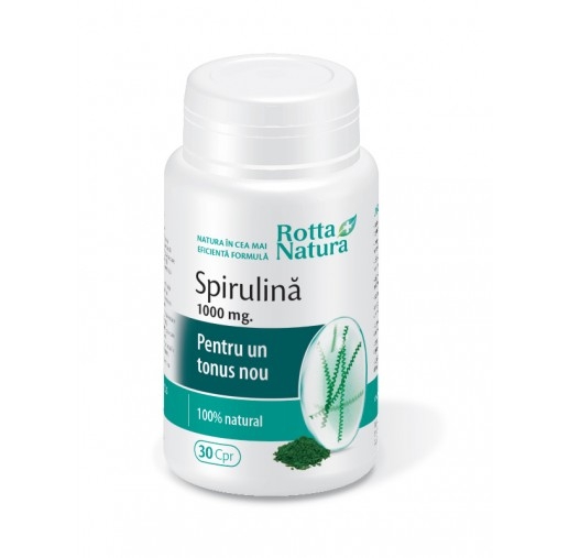 Spirulina 1000mg eco 30cp - ROTTA NATURA