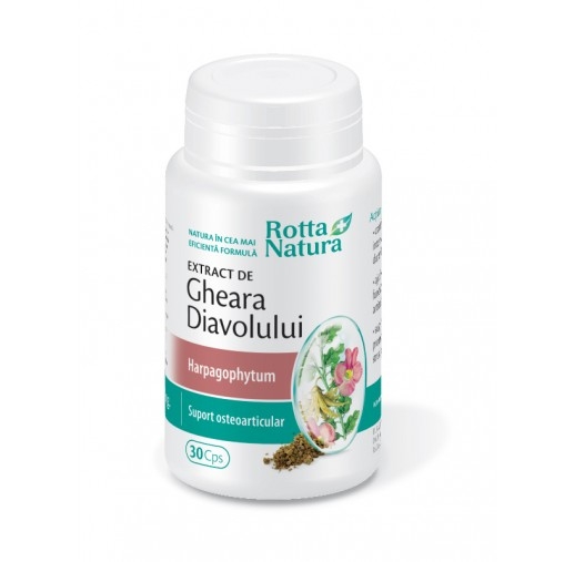 Gheara diavolului extract 30cps - ROTTA NATURA