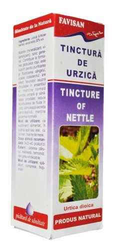 Tinctura urzica 50ml - FAVISAN