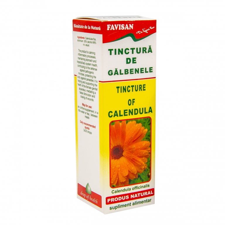 Tinctura galbenele 50ml - FAVISAN