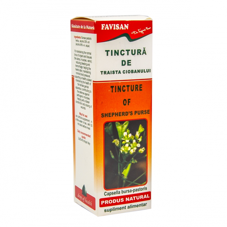 Tinctura traista ciobanului 50ml - FAVISAN