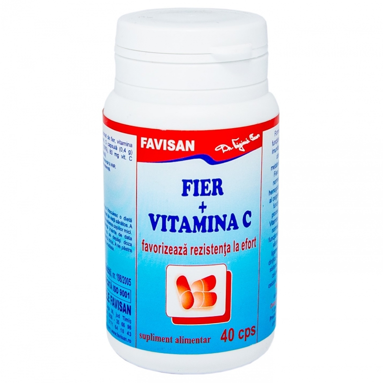 Fier vit C 40cps - FAVISAN