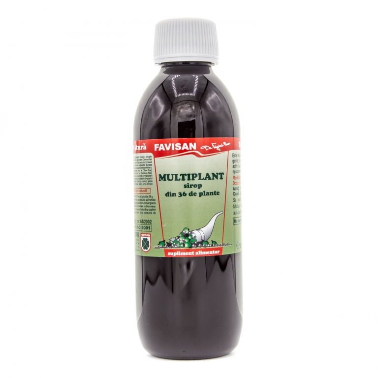 Sirop multiplant 36plante 250ml - FAVISAN