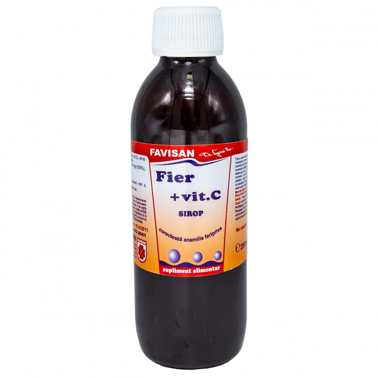 Sirop fier C 250ml - FAVISAN