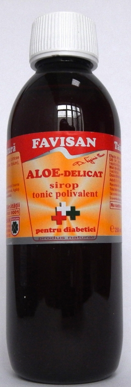 Sirop aloe diab 250ml - FAVISAN