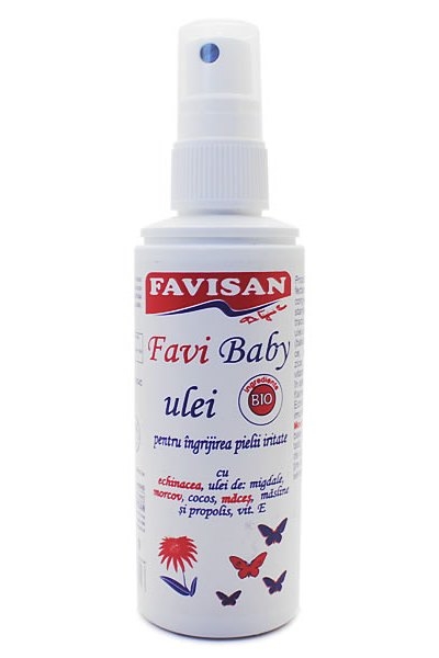 Ulei ingrijirea pielii iritate copii 100ml - FAVISAN