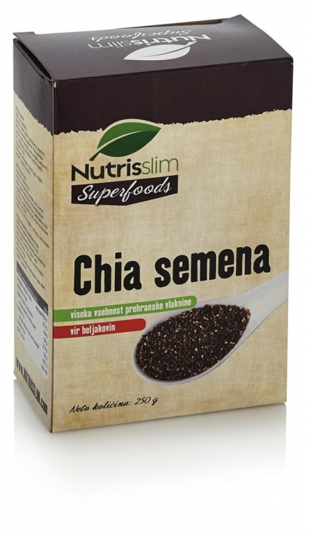 Seminte chia eco 250g - NUTRISSLIM