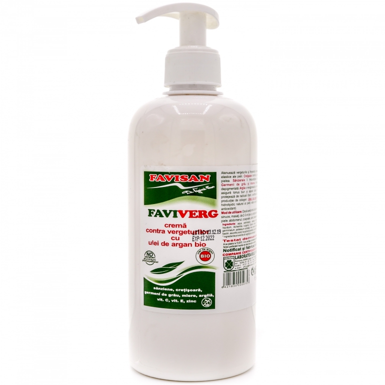 Crema contra vergeturi 500ml - FAVISAN