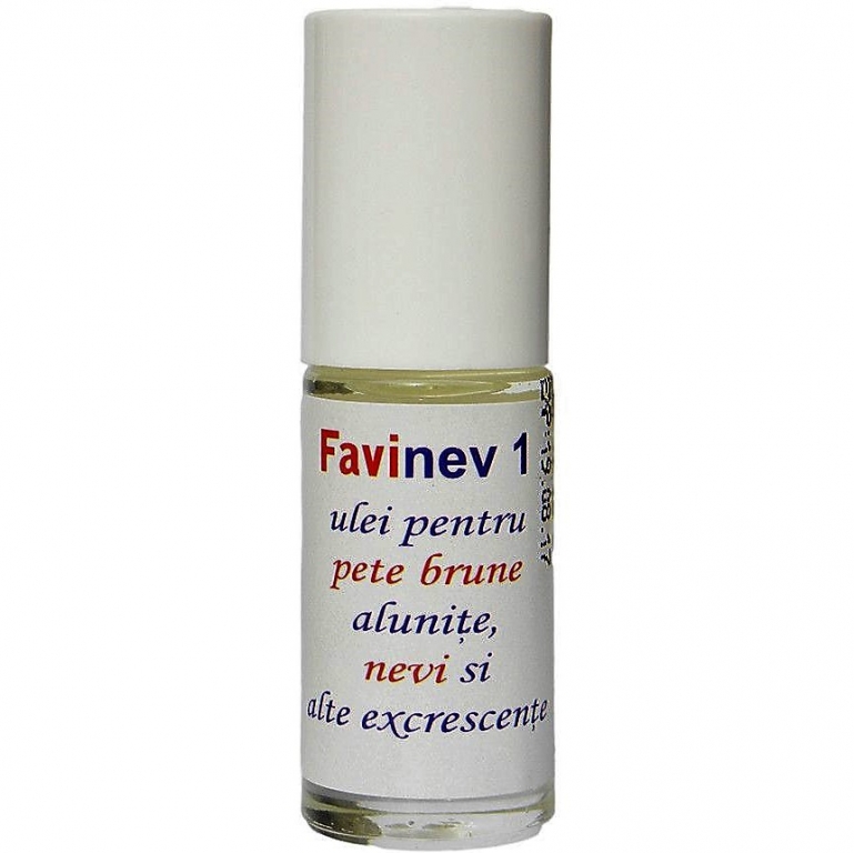 Ulei pete brune alunite nevi Favinev1 5ml - FAVISAN