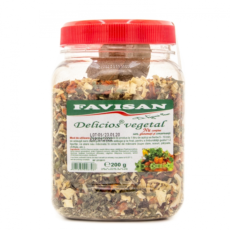 Delicios vegetal fara sare 200g - FAVISAN