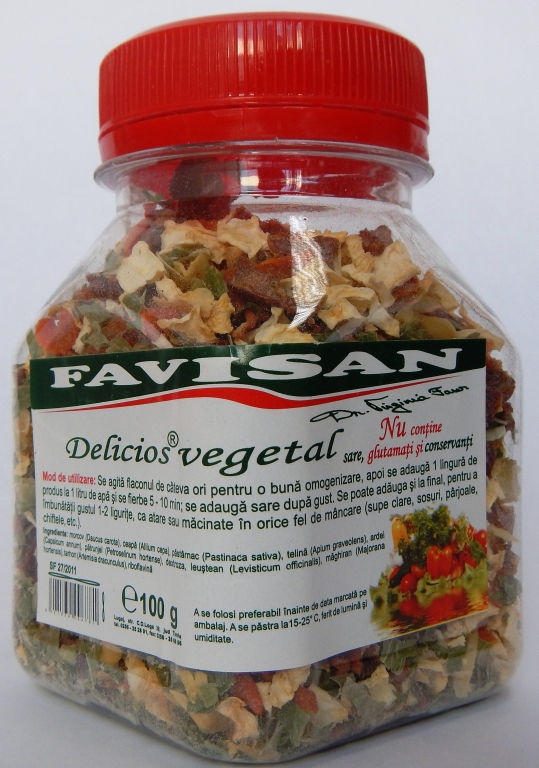 Delicios vegetal fara sare 100g - FAVISAN