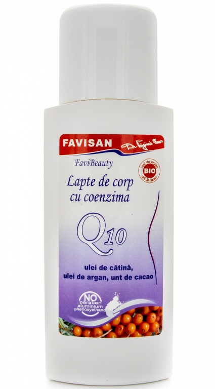 Lapte corp Q10 200ml - FAVISAN