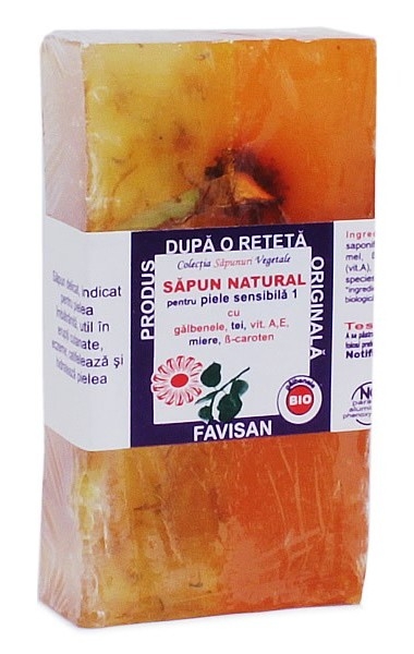 Sapun piele sensibila 80g - FAVISAN