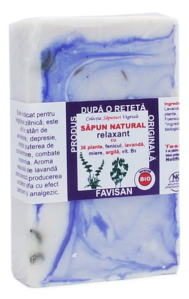 Sapun relaxant 36plante 80g - FAVISAN