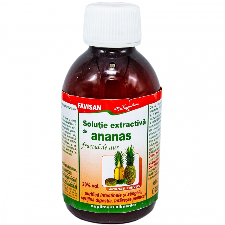 Tinctura ananas 200ml - FAVISAN