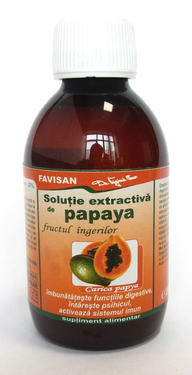 Tinctura papaya 200ml - FAVISAN