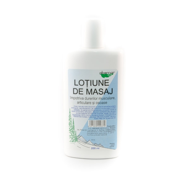 Lotiune masaj dureri 200ml - ABEMAR MED