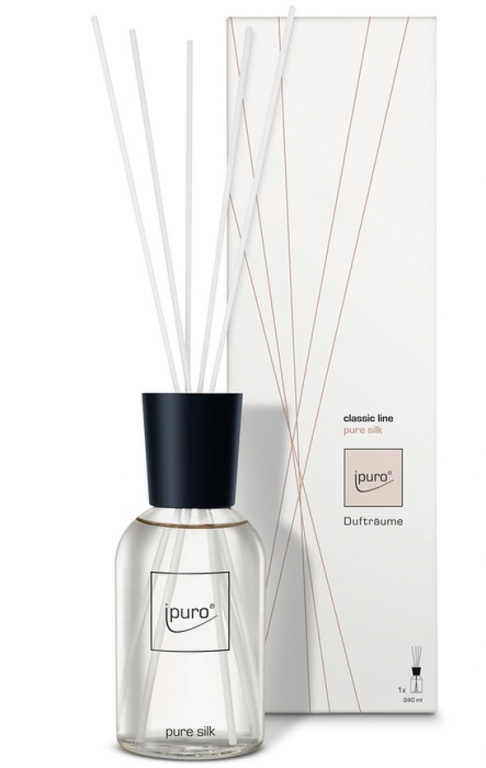 Difuzor bete parfum camera pure silk 240ml - IPURO