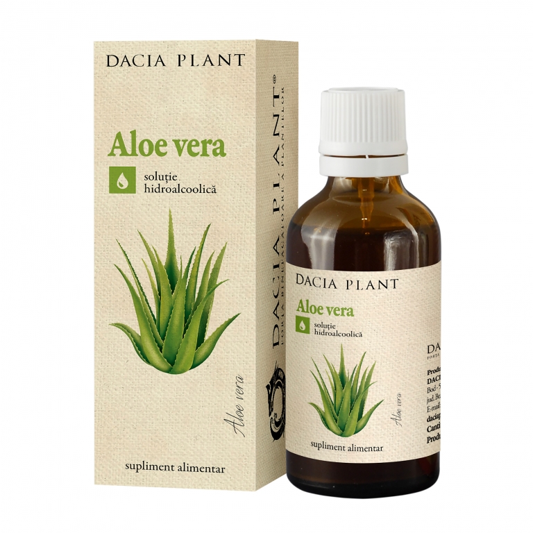 Tinctura aloe 50ml - DACIA PLANT