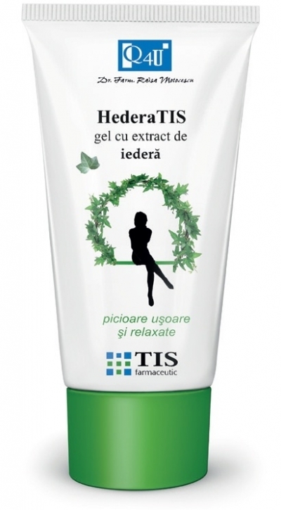 Gel picioare usoare relaxate HederaTis 100ml - TIS