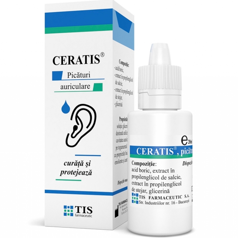 Picaturi auriculare Ceratis 20ml - TIS